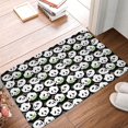 thumbnail image 2 of Salouo Panda Bear Pattern Outdoor Indoor Sturdy Doormats 16’’×24’’, Anti Fatigue Soft Flannel Thick Door Mat,Non-Slip Rectangle Rug Cushion, 2 of 6