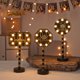 thumbnail image 1 of Ganfancp Led Estrella Luz Castillo Medio Festival Decoración Noche Luz Ambiente Lámpara de Mesa Rebajas Hoy Liquidación 1X Iluminación Ambiental, 1 of 3