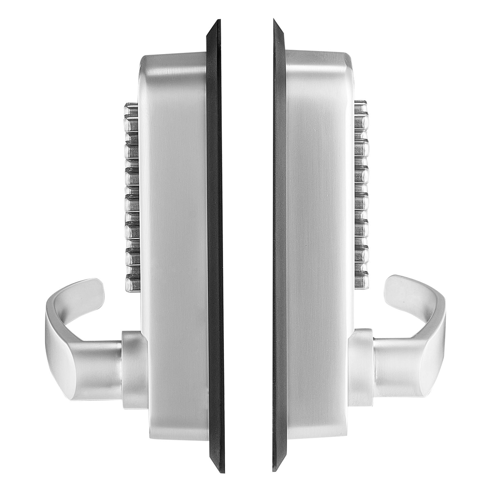 Mechanical Keyless Door Lock Gen2 Double-Sided 4-7 Digit Code No Batteries 1.4-2.5 Inch Door Thickness for Courtyard Gate