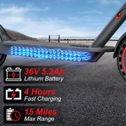 Electric Scooter for Adults, 8.5 Adult Electric Scooter, 19 Mph, 350W Motor, 15 Miles Range, APP Control