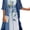 Blue 3, variant on Womens Two Piece Floral Midi Dress Set Elegant Wedding Guest Outfit with Jacket Casual Boho Flowy Formal Cocktail Dress