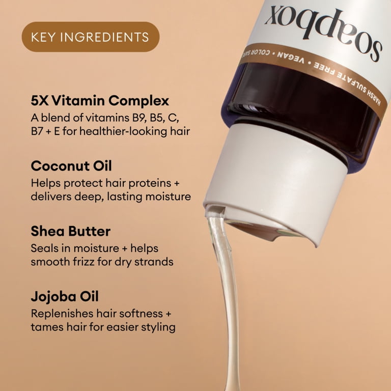 Soapbox Coconut & Shea Deep Moisture Shampoo, 16 oz photo 5