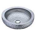 thumbnail image 1 of Anzzi Regalia Series Vessel Sink in Speckled Silver, 1 of 3
