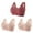 Wine, variant on Plus Size Nursing Bra Women Padded Bra Feature V-Neck Nursing Bra Style W-643 Wine S