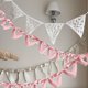 thumbnail image 5 of Pajarita de tela rosa hecha a mano de 180 cm con tirador de cinta | Decoración para habitación infantil | Accesorio para educación temprana | Adorno para envolver regalos de Navidad | Adorno para, 5 of 5