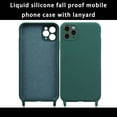 thumbnail image 2 of Methold Funda de silicona para teléfono móvil con correa para el cuello Funda protectora Funda para smartphone Compatible con Teléfono y Comunicación Numero 3, 2 of 6