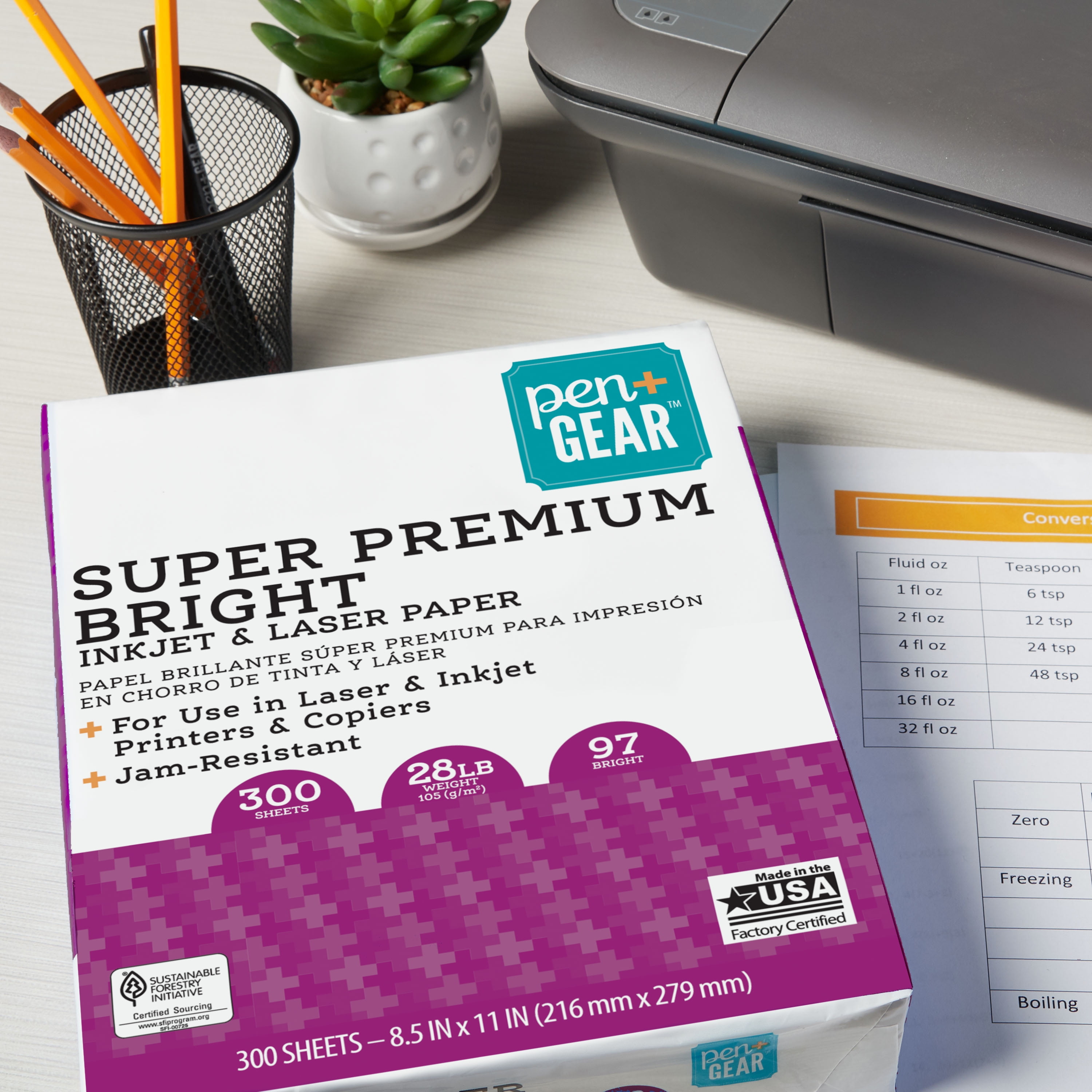 Lapisページ PEN+GEAR - Brandclub - Pen + Gear Pink Copy Paper, 30