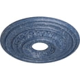 thumbnail image 3 of Ekena Millwork 17 5/8"OD X 3 5/8"ID X 1 7/8"P Orleans Ceiling Medallion (Fits Canopies up to 4 5/8"), Hand-Painted Americana Crackle, 3 of 7