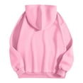 thumbnail image 5 of Women's Fashion Casual Hoodie with Elegant Bow Print and Convenient Front Pocket for Everyday Style, 5 of 5