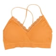 thumbnail image 2 of Camiseta sin mangas para mujer Baoblaze bralette acolchado de Nylon y Spandex naranja, 2 of 8
