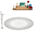 thumbnail image 7 of Tub, Faucet and Tray Set Streamline 63" Freestanding NH420-140, 7 of 7