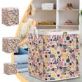 thumbnail image 7 of SHENGXINY Cute Extra Large Storage Bins with Lids, Closet Organizers and Storage for Bedding Clothes Toy Makeup, Space Saving Travel Multicolor 27.55x19.68x19.68in, 7 of 7