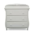 thumbnail image 5 of Pemberly Row 3-Drawer Wood Dresser with Changing Top in Bianca White, 5 of 7