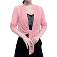 thumbnail image 2 of under $15 Turilly Women Coats Winter Jacket Women Soft Chiffon Open Front Sheer Long Sleeved Cardigans for Evening Dress, 2 of 4