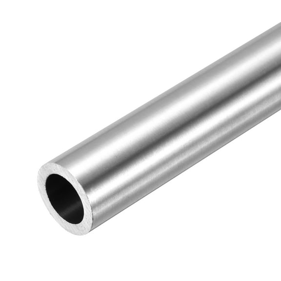 304 Stainless Steel Tube, 12mm ID 18mm OD 250mm Length Straight Metal Pipe Tubing