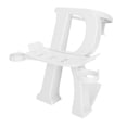 thumbnail image 3 of Support d'Exposition pour Casque VR, Support de Casque VR Portable, Compatible avec les Objectifs, Plastique Robuste Facile à Installer pour Rift S pour Vive pour 2 Blanc, 3 of 7