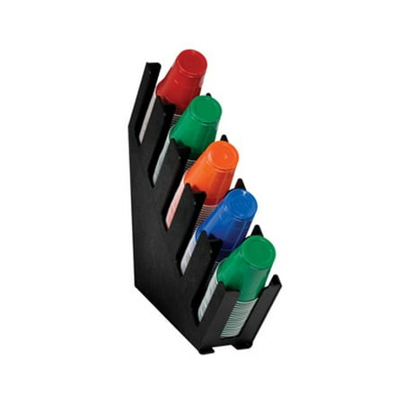 Dispense-Rite Cup and Lid Organizer five sections - LID-5BT
