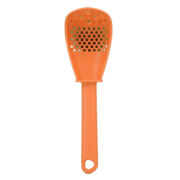 Pisexur Batería de cocina Asistente de cocina Cuchara de cocina multifuncional Molienda de jengibre y ajo Escurridor Colador Olla arrocera Cocinar en uno Colorido Mej para la cocina del hogar