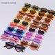 thumbnail image 2 of Gafas De Sol Con Forma De Corazón Para Niños Retro Lindo Rosa De Dibujos Animados Marco Niñas UV400, 2 of 4