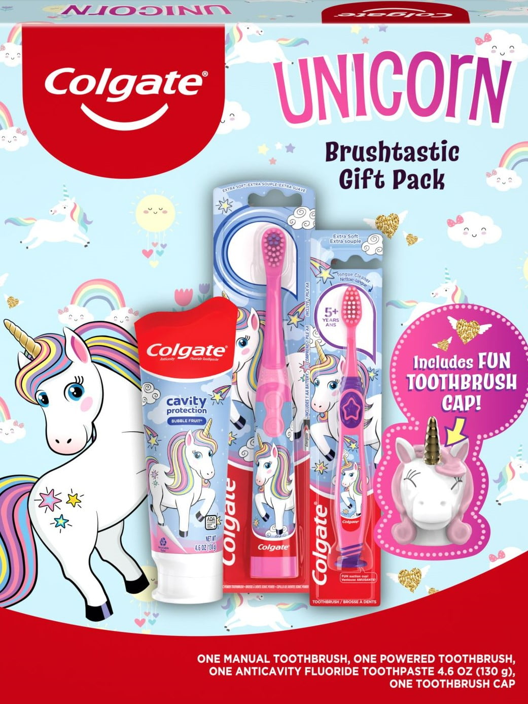 Colgate Unicorn Toothpaste Holiday Gift Pack