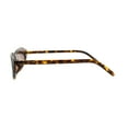 thumbnail image 4 of Lunettes de Soleil Rétro pour Femmes à Pointe Basse avec Oeil de Chat Superposé, Monture en Plastique, Écaille Brun, 4 of 4