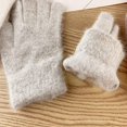 thumbnail image 5 of Guantes YONGSHENG elásticos de dedo completo cálidos gruesos para ciclismo y conducción invierno, 5 of 5