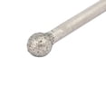 thumbnail image 3 of Punta de molienda montada en forma de bola con cabeza de diamante de 4 mm de diámetro y vástago de 2.35 mm, 20 piezas, 3 of 3