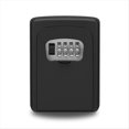 thumbnail image 1 of Caja de Bloqueo de Llaves para Montaje en Pared, Caja Bloqueo Combinación para Exteriores de 4 Posiciones, Llaves Casa, Caja de Bloqueo de Almacenamiento Seguro para Llaves, Negro, 1 of 6