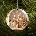 thumbnail image 4 of JLFNYA Christmas Wreaths Clearance,Christmas Birth Sublimation Religious Decoration Wreath Hanging Christmas Tree Hanging,Christmas Door Decorations Clearance, 4 of 7