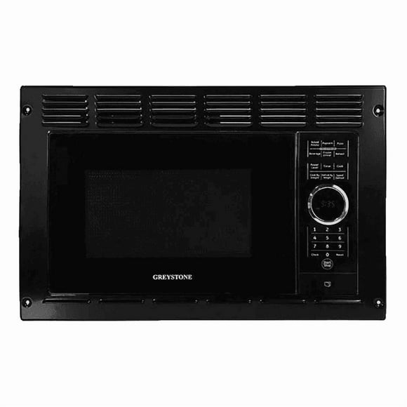 Furrion LLC Four à Micro-Ondes P90D23AP-X3-FR03 Gris Pierre; Capacité de 0,9 Pied Cube; 900 Watts; Commandes Électroniques à une Touche Affichage Numérique; Noir; avec Plateau Tournant en Verre; 120 Volts