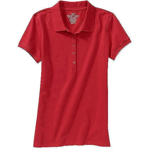 faded glory women's polo shirts