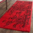 thumbnail image 2 of Safavieh Adirondack Collection ADR101F Red and Black Oriental Vintage Square Area Rug (4' Square), 2 of 3