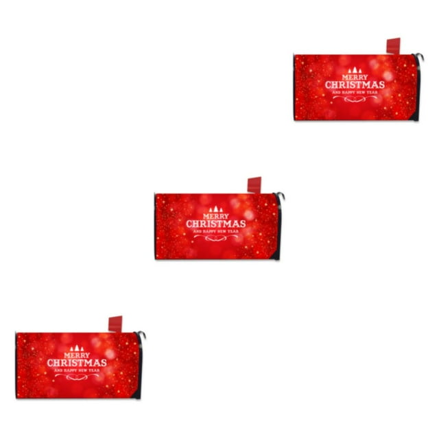Maytalsory Effortlessly Install And Remove Easy To Mailbox Cover Vivid Print Cloth Abstract Style Colorful Mailbox Cover YTYH2309087 3Set