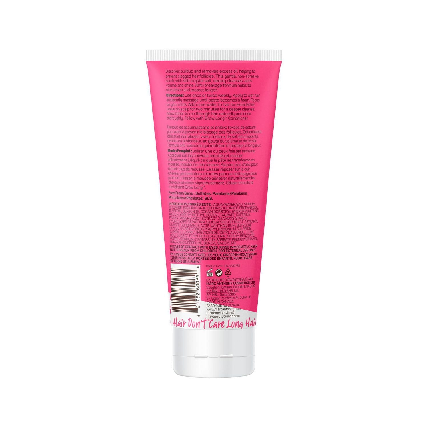 Grow Long 2 in 1 Scalp Scrub + Shampoo