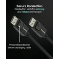 thumbnail image 4 of Visiontek DisplayPort to DisplayPort (M/M) 2 Meter Cable, 4 of 5