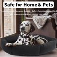 thumbnail image 7 of Indestructible Chew Proof Dog Bed for Aggressive Chewers,Round Durable Pee Proof Tough Pet Bed for Large Dog,Black (28"x36"x7"), 7 of 7