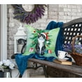 thumbnail image 5 of Carolines Treasures DAC7190PW1818 18 x 18 in. American Polydactyl Cat by the Christmas Tree Throw Pillow, 5 of 5