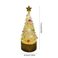 thumbnail image 3 of Christmas Decorations Glowing Christmas Trees Crystal Night Lights Glitter Christmas Tree Desktop Decorations Battery-Operated Clear LED Ambient Lights for Living Room Table Party Decorations, 3 of 7
