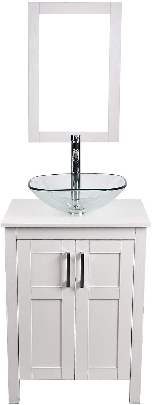 24 Inch White Bathroom Vanity And Sink, Wood Bathroom Vanities 24 Inches Wide