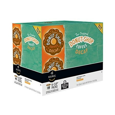 The Original Donut Shop Decaf Medium Roast Coffee - Decaf - Keurig K-Cup Pods - 48ct