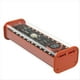 thumbnail image 3 of Caja de Almacenamiento de Batería 21700, 4 Ranuras, Caja de Banco de Energía DIY para Cargador 21700, Salida USB Dual, Entrada Tipo C, Naranja, 3 of 5
