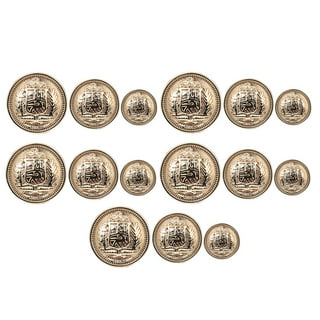 Antique Brass Buttons