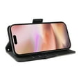 thumbnail image 3 of Compatible with iPhone 16 Wallet Flip Case, Classic PU Leather Shockproof Protective for Men Women Card Slots Kickstand Magnetic Closure Phone Case Cover for iPhone 16, Black, 3 of 9