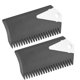thumbnail image 2 of 2 unids/set PVC tabla de surf cera peine limpiador herramienta accesorio para tabla de surf Skaeboard, 2 of 8