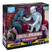 Godzilla x Kong : The New Empire Godzilla vs Shimo Figure and Kong vs Skar King 6 Figures 4-Pack Playmates Toys Bundle