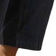 thumbnail image 7 of Men Loose Casual Cargo Pants Multi-Pocket Drawstring Work Pants Trousers Elastic Waist Belted Straight Leg Lightweight Stretchy Quick Dry Gym Hiking Streetwear Workwear | Zenithor,Black 3XL, 7 of 7