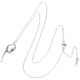 thumbnail image 2 of Collar de moda colgante cadena de cuello collar de gimnasia colgante collar con colgante de gimnasia, 2 of 8