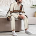 thumbnail image 7 of Lsque Books Key To Knowledge Pattern Long Sleeve Pajama Set for Men - Soft 2-Piece Sleepwear and Loungewear Set with Pockets, Comfy Nightwear-Large, 7 of 7