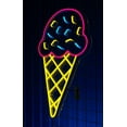 thumbnail image 2 of Ice Cream Neon Sign, Ice Cream Parlor Sign Decor, 2 of 4
