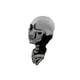 thumbnail image 4 of Máscara Caretas REV Ghoulish Productions LONG NECK SKULL WHITE, 4 of 4